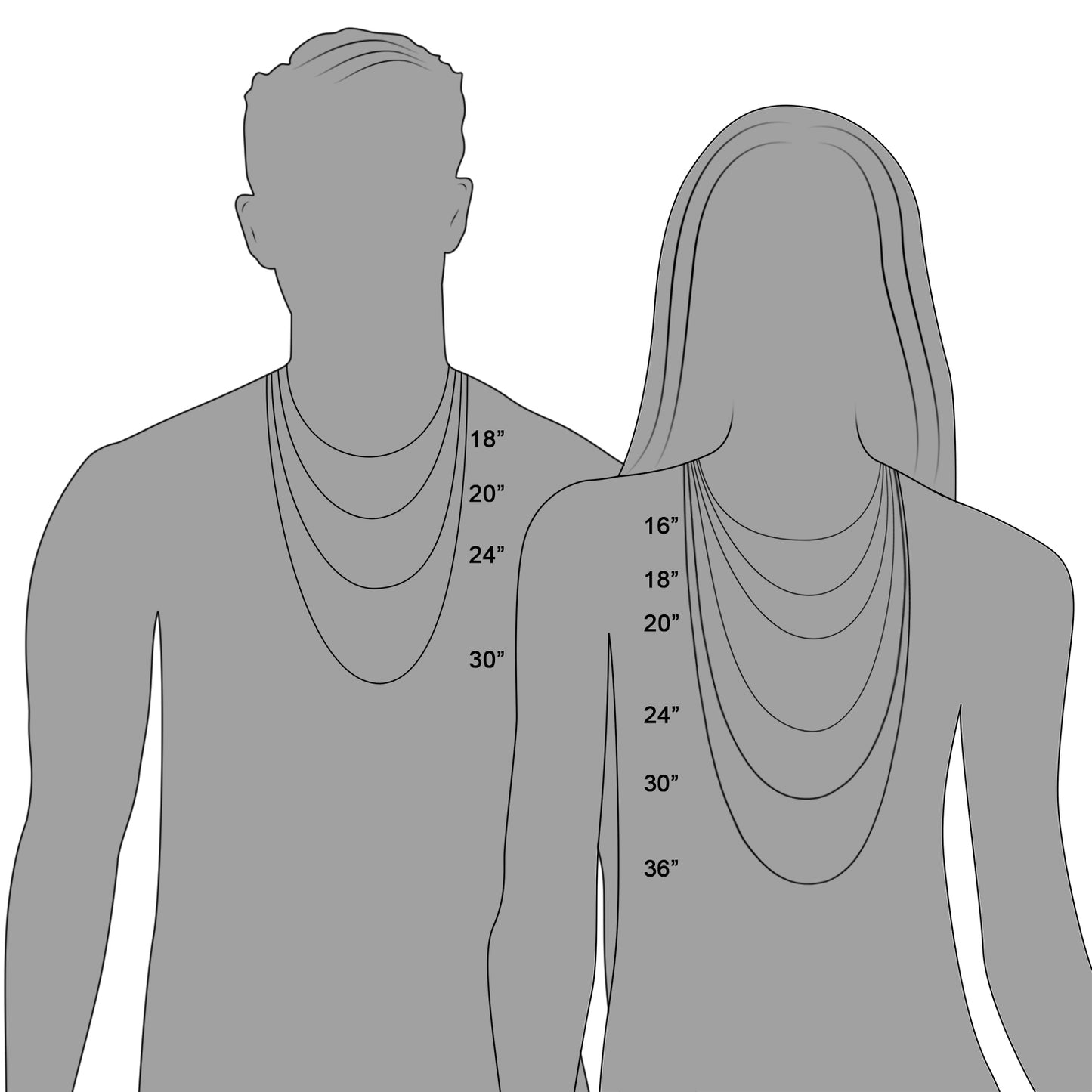 14k Two-Tone Round & Cable Style Link Necklace