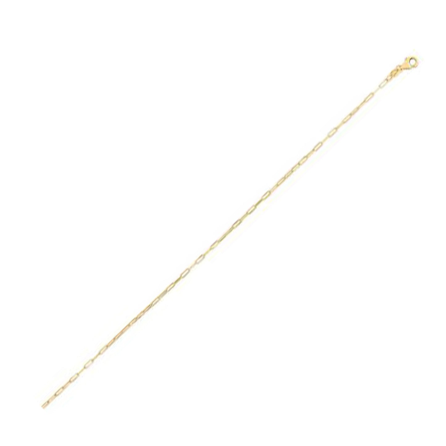 14K Gold Fine Paperclip Chain (1.20 mm)