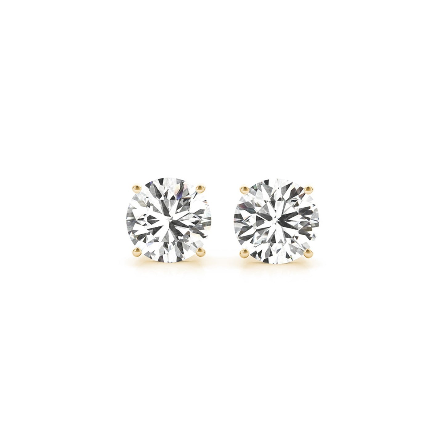 Lab Grown Diamond Stud Earrings- 3 cttw Certified IGI (G/VS2)