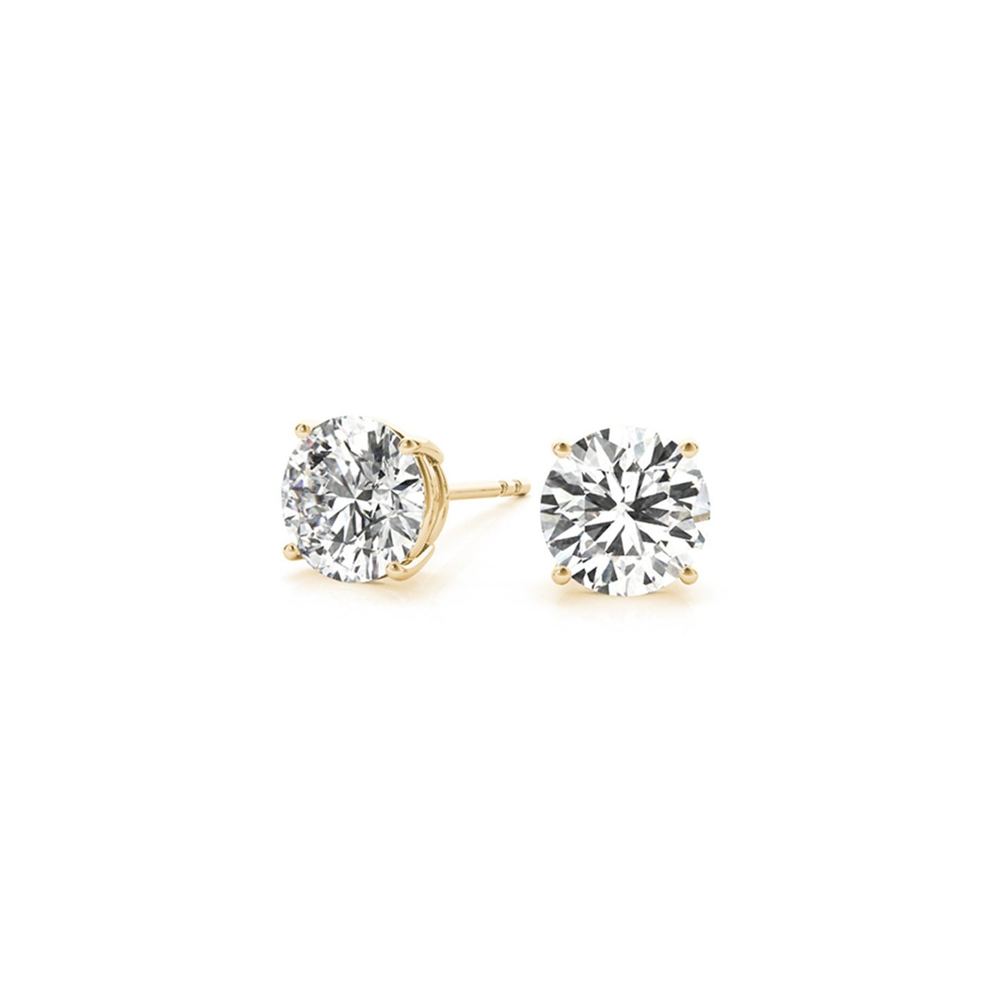 Lab Grown Diamond Stud Earrings- 3 cttw Certified IGI (G/VS2)