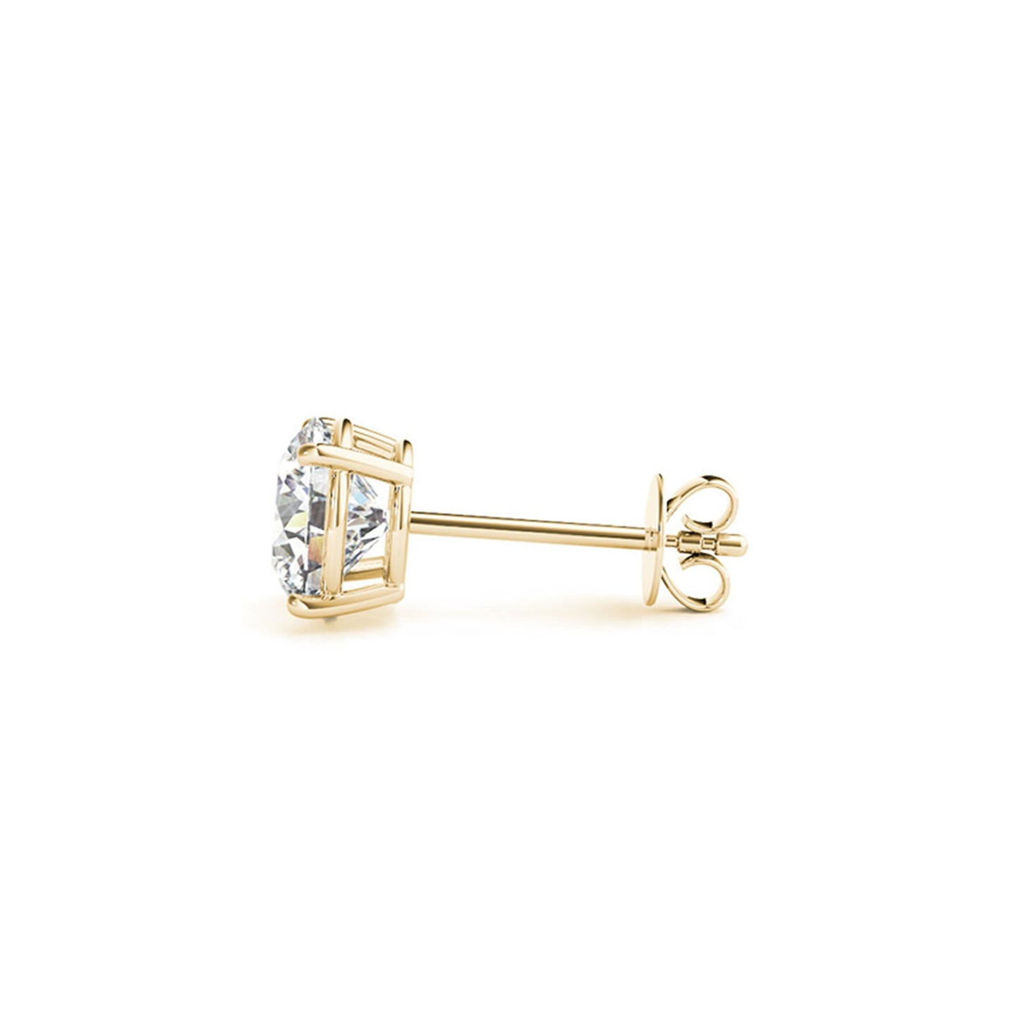 Lab Grown Diamond Stud Earrings- 4 cttw Certified IGI (G/VS2)
