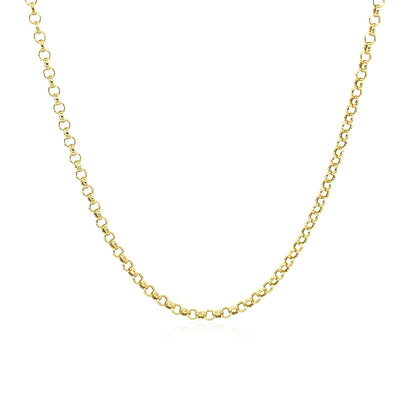 10k Gold Rolo Chain (1.90 mm)