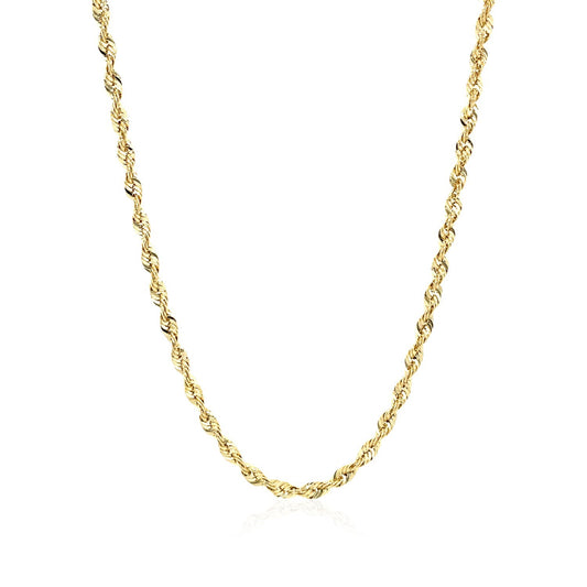 10K Gold Lite Rope Chain (2.50 mm)