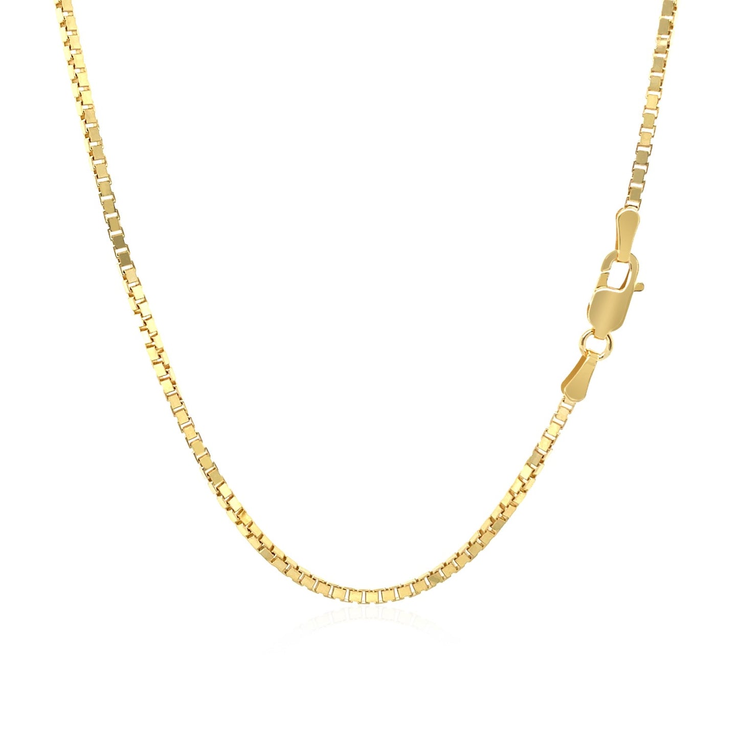 14k Gold Classic Box Chain (1.40 mm)