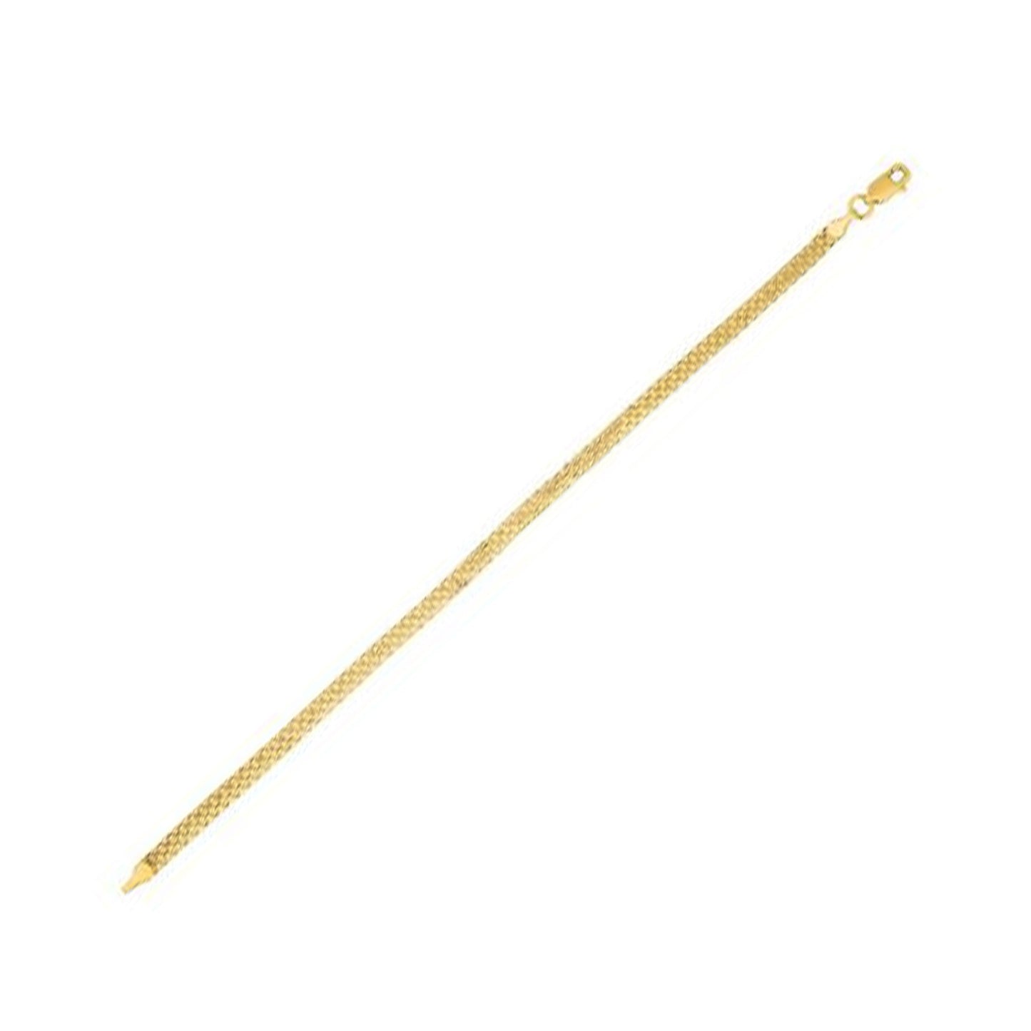 14k Gold Bismark Bracelet (3.50 mm)