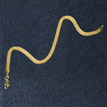 14k Gold Bismark Bracelet (3.50 mm)