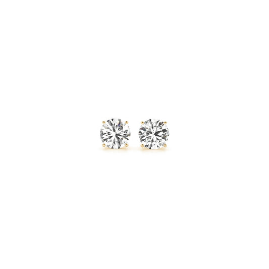 1/2 Cttw Lab Grown Round Diamond Stud Earrings (G/VS2)