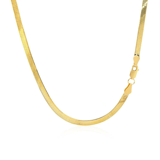 10k Gold Imperial Herringbone Chain