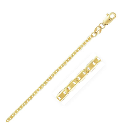 10k Gold Mariner Link Chain (1.70 mm)