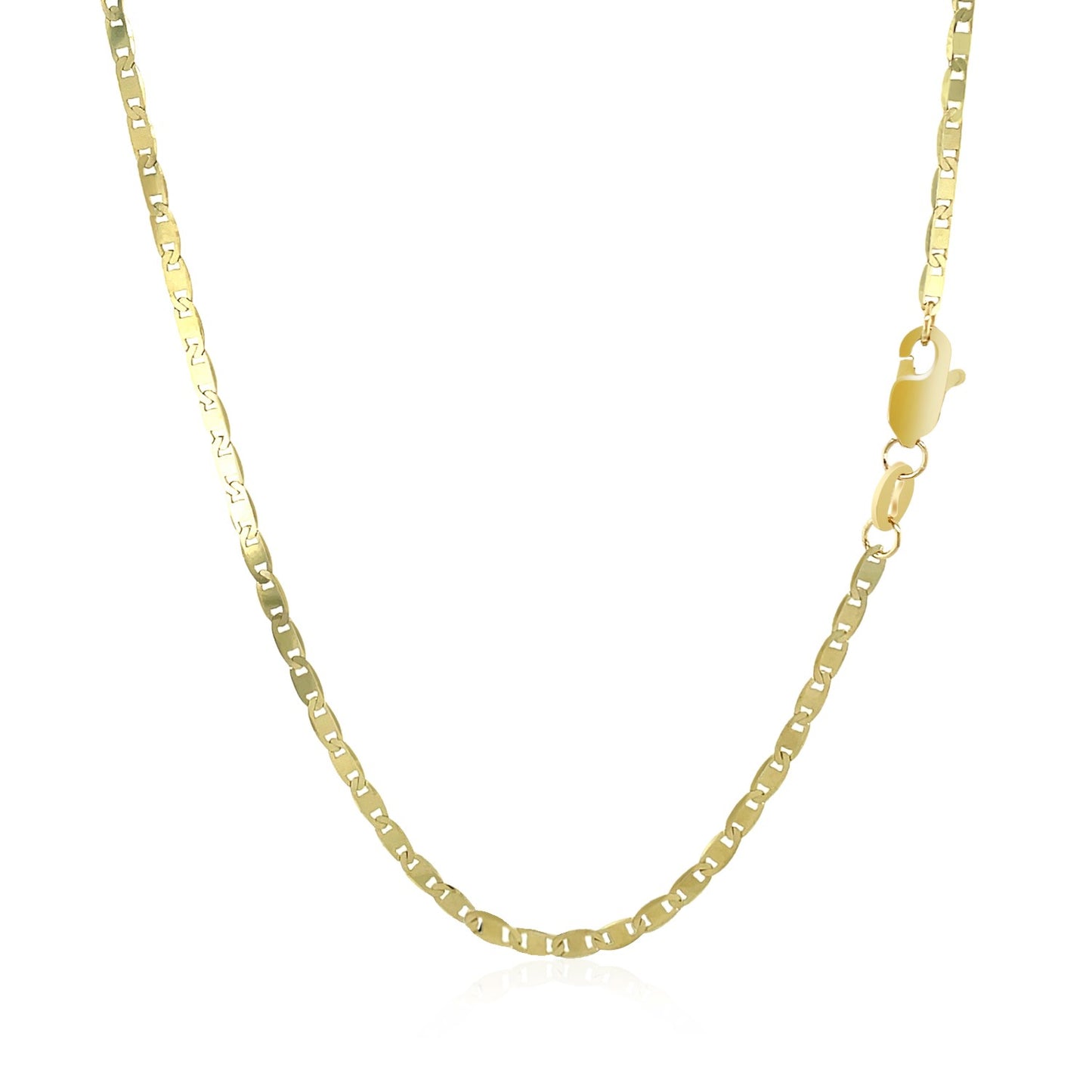 10k Gold Mariner Link Chain (1.70 mm)