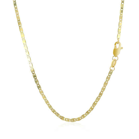 10k Gold Mariner Link Chain (1.70 mm)