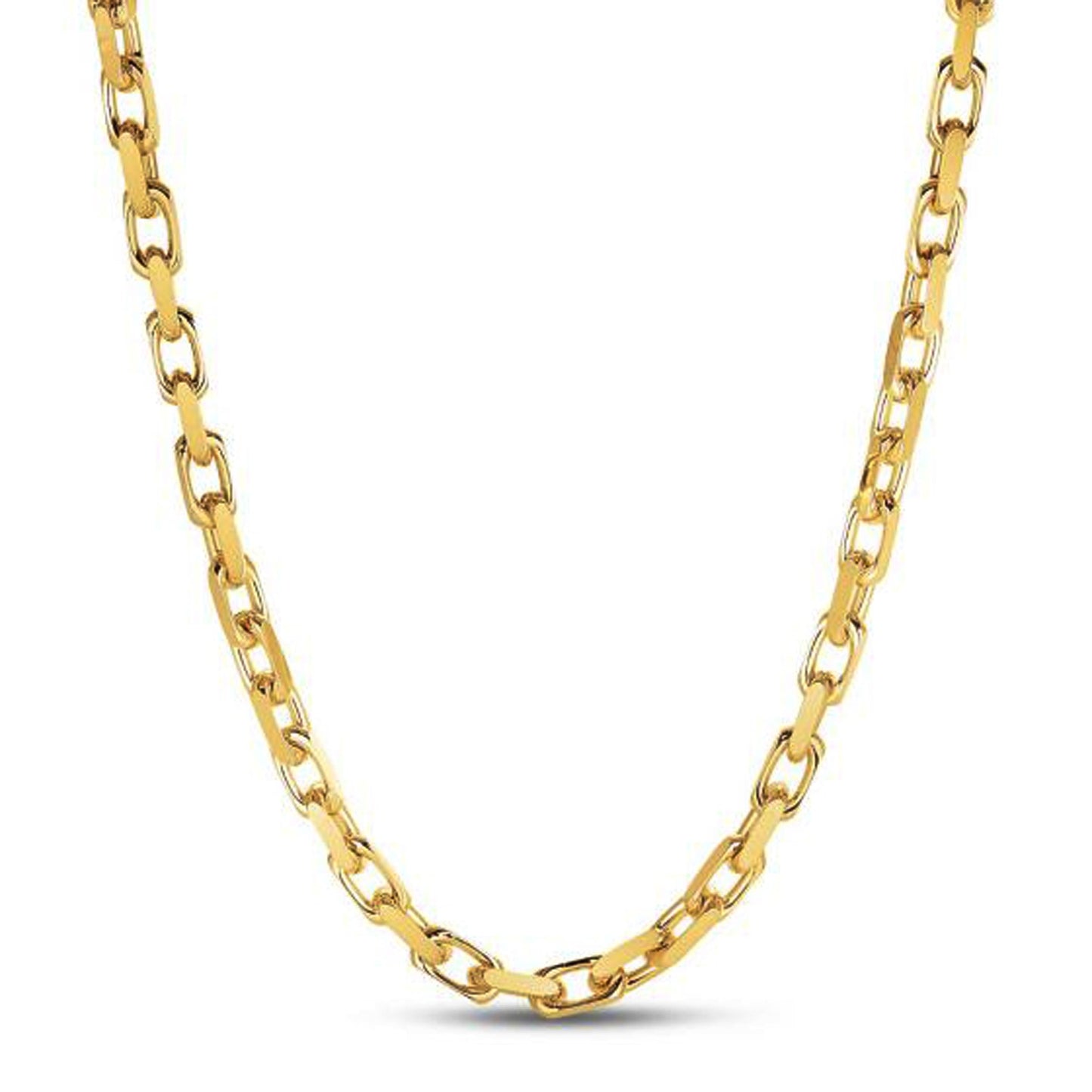 14k Gold French Cable Link Chain