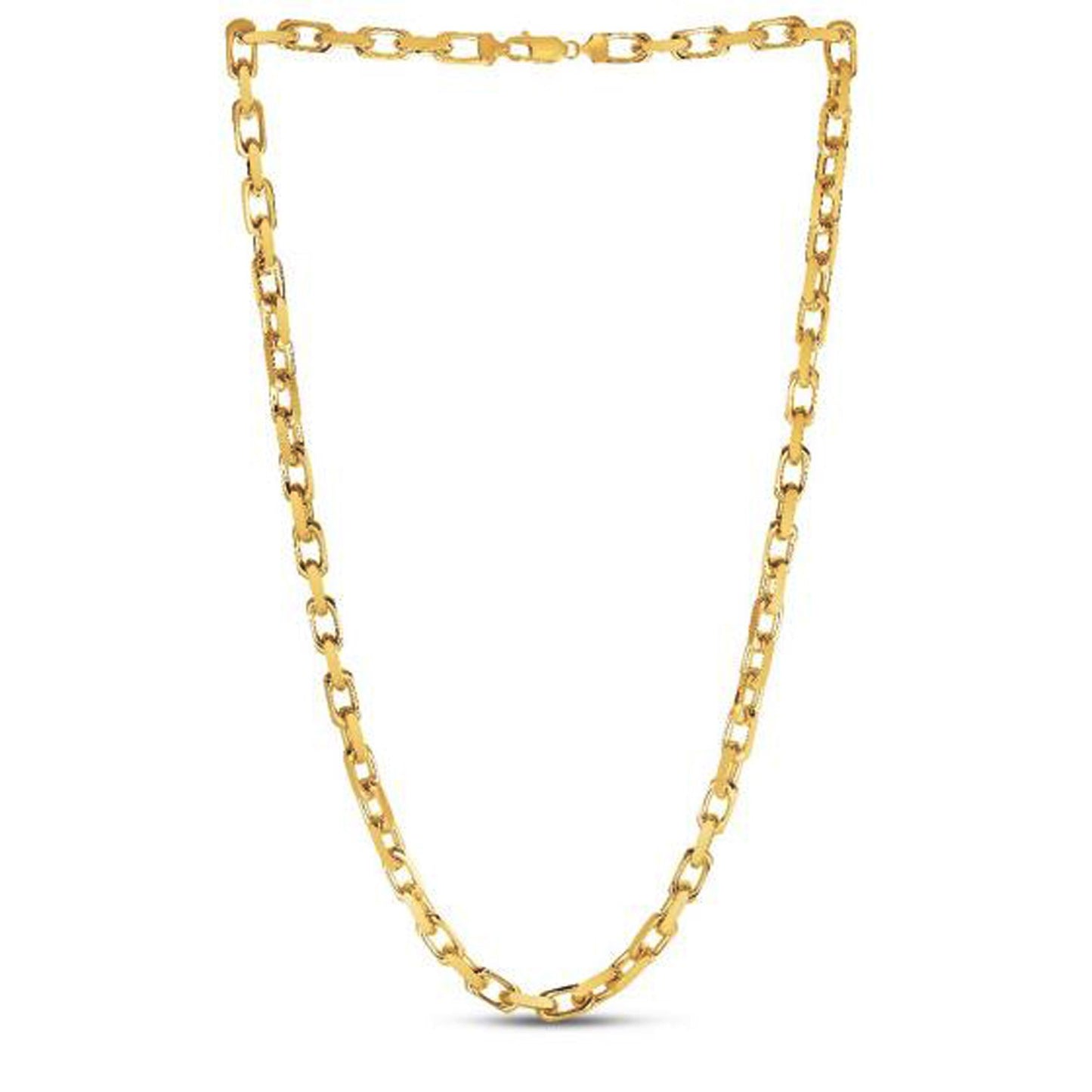 14k Gold French Cable Link Chain