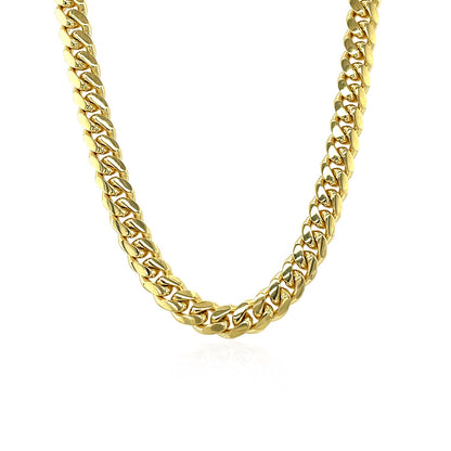 14k Gold Classic Miami Cuban Solid Chain (5.00 mm)
