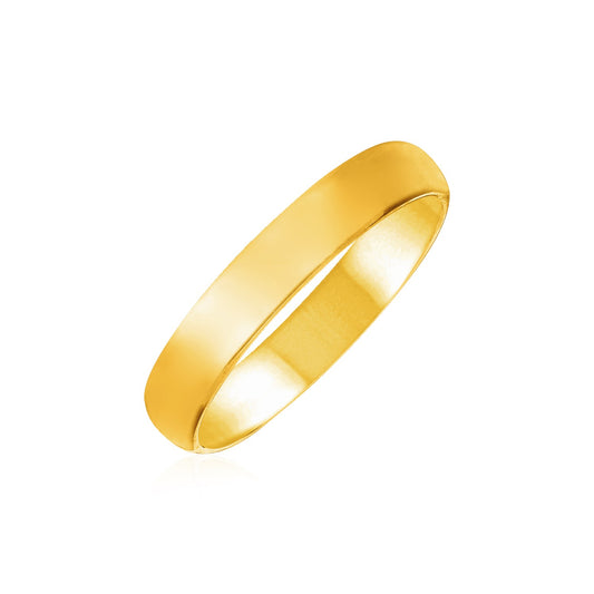 14k Gold Comfort Fit Wedding Band(4.00 mm)
