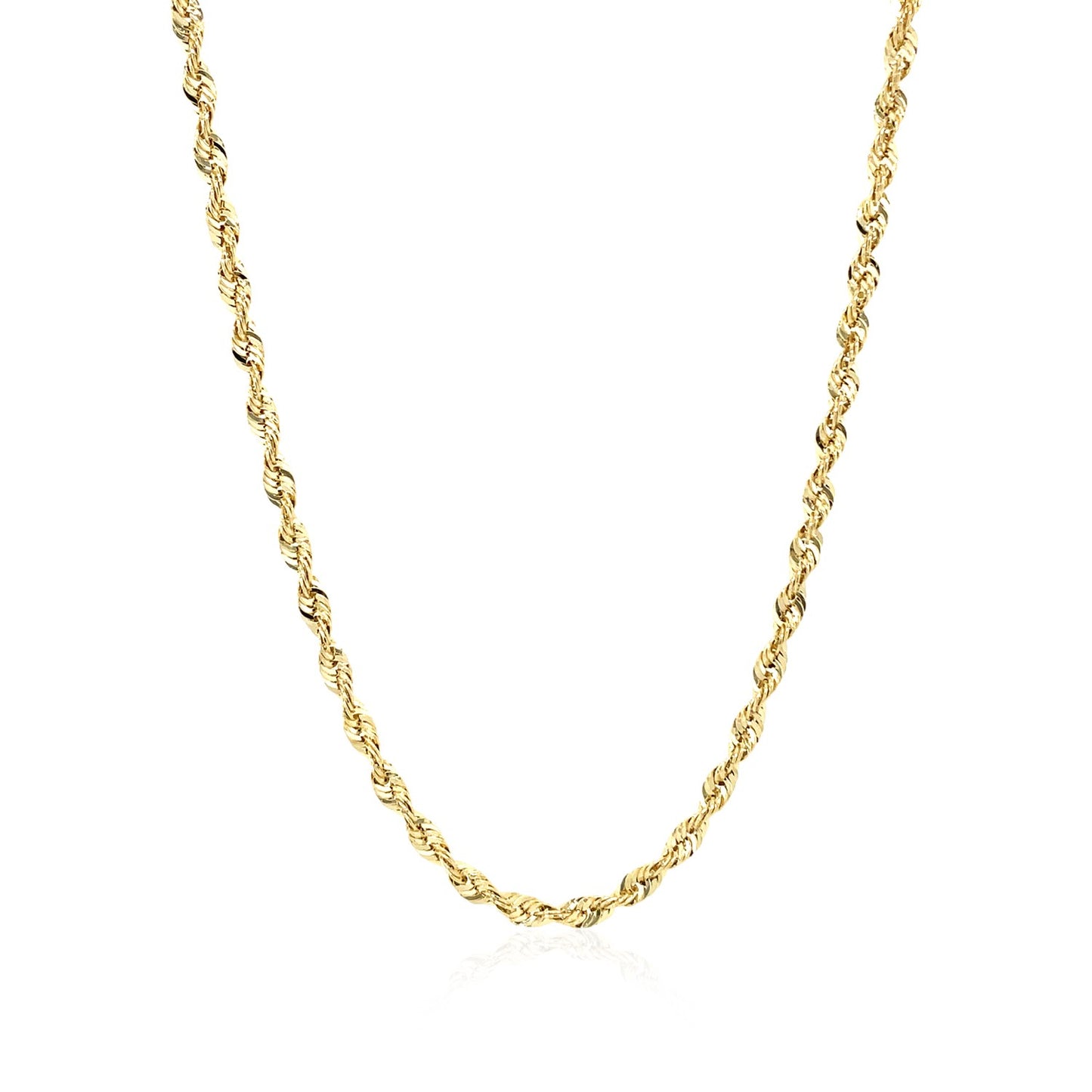 14k Gold Light Rope Chain