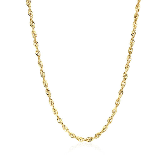 14k Gold Light Rope Chain