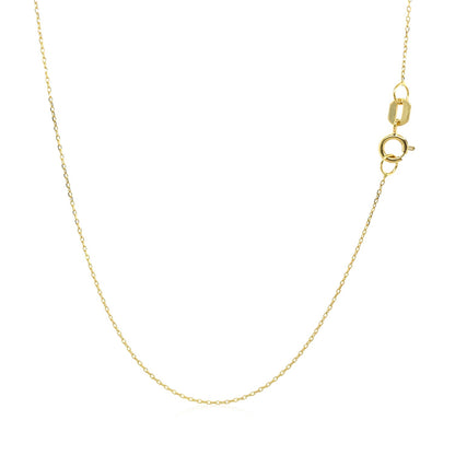 14k Gold Necklace w/Moon