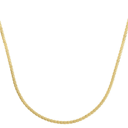 Ice Barrel Chain in 14k Gold (2.70 mm)