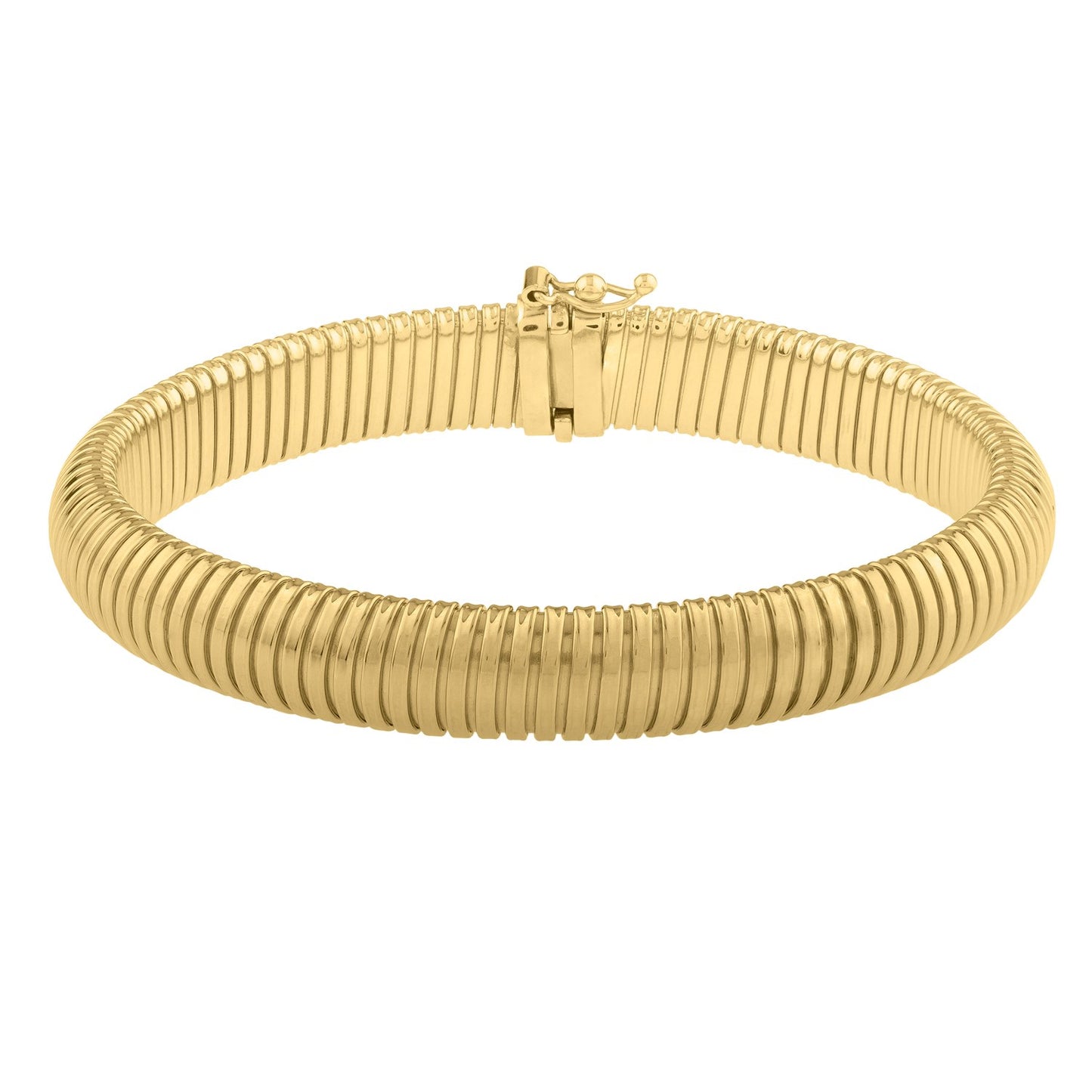 14k Gold Tubogas Bracelet (9.00 mm)
