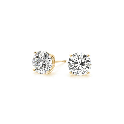 Lab Grown Diamond Stud Earrings- 4 cttw Certified IGI (G/VS2)