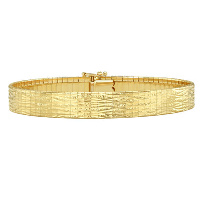 14k Gold Glacier Bracelet (8.10 mm)