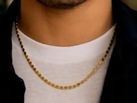 14k Gold Oval Mirror Chain (2.20 mm)